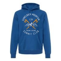 Camelback Mountain Hiking Phoenix Arizona Gift Premium Hoodie