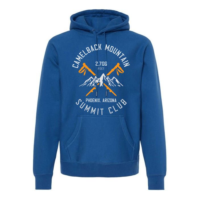 Camelback Mountain Hiking Phoenix Arizona Gift Premium Hoodie