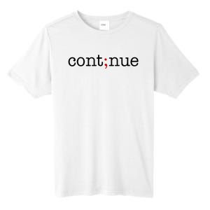 Continue Mental Health Awareness Tall Fusion ChromaSoft Performance T-Shirt