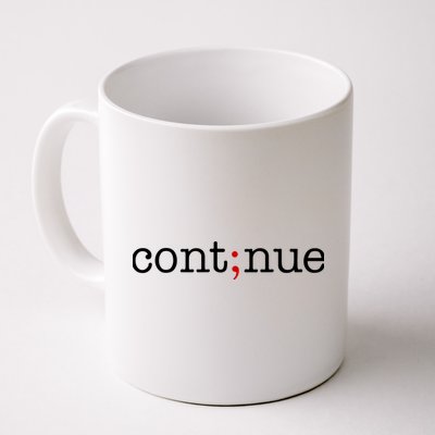 Continue Mental Health Awareness Mug