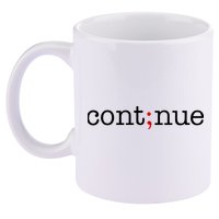 Continue Mental Health Awareness 11oz C Handle Ceramic Mug