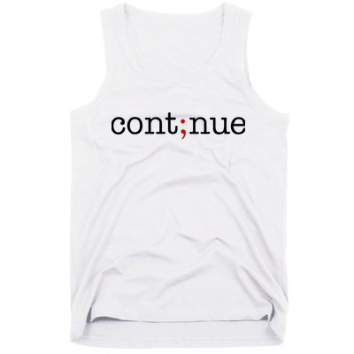 Continue Mental Health Awareness Tank Top