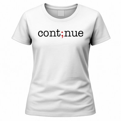 Continue Mental Health Awareness Women's T-Shirt