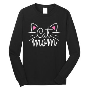 Cat Mom Happy Mothers Day For Cat Lovers Family Matching Long Sleeve Shirt