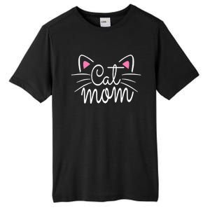 Cat Mom Happy Mothers Day For Cat Lovers Family Matching Tall Fusion ChromaSoft Performance T-Shirt