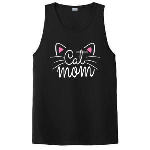 Cat Mom Happy Mothers Day For Cat Lovers Family Matching PosiCharge Competitor Tank