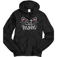 Cat Mom Happy Mothers Day For Cat Lovers Family Matching Tie Dye Hoodie