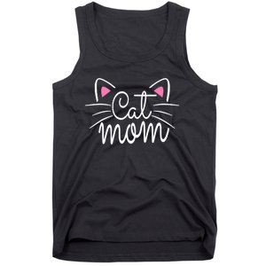 Cat Mom Happy Mothers Day For Cat Lovers Family Matching Tank Top