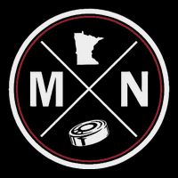 Classic Minnesota Hockey Mn Outline Impact Tech Backpack