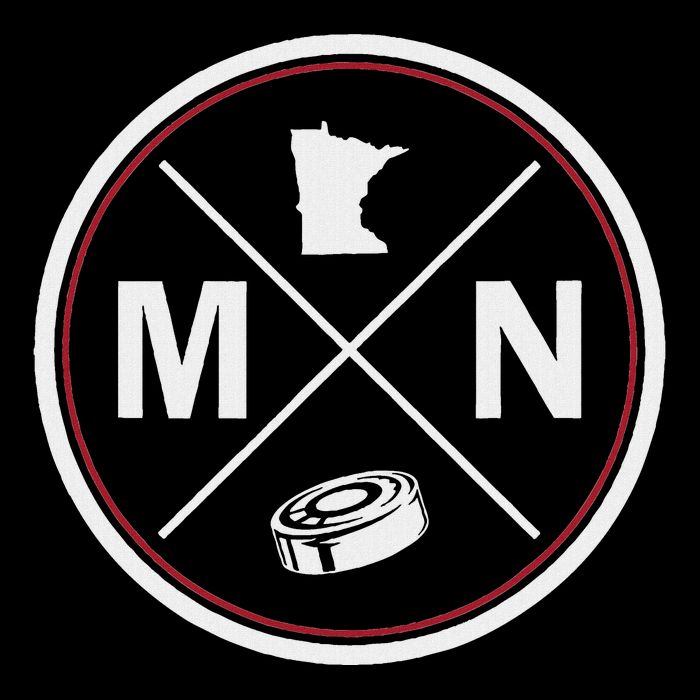 Classic Minnesota Hockey Mn Outline Impact Tech Backpack