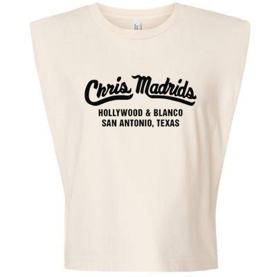 Chris Madrids Hollywood And Blanco San Antonio Texas Garment-Dyed Women's Muscle Tee