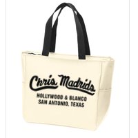 Chris Madrids Hollywood And Blanco San Antonio Texas Zip Tote Bag