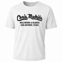 Chris Madrids Hollywood And Blanco San Antonio Texas Cooling Performance Crew T-Shirt