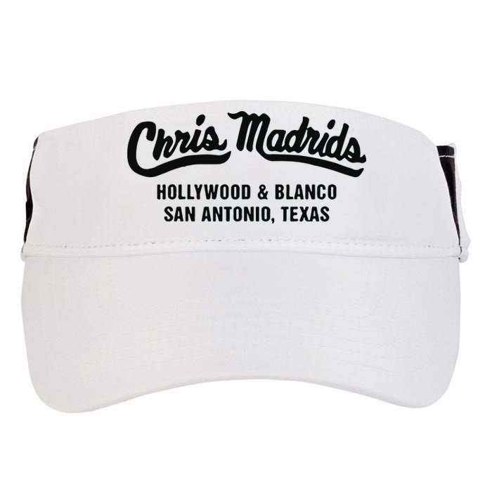 Chris Madrids Hollywood And Blanco San Antonio Texas Adult Drive Performance Visor