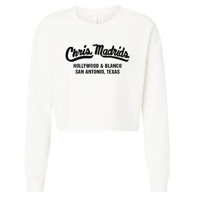 Chris Madrids Hollywood And Blanco San Antonio Texas Cropped Pullover Crew