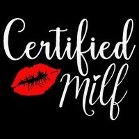 Certified MILFs Humor Funny Gift Idea For New Hottest Mom Flat Bill Trucker Hat