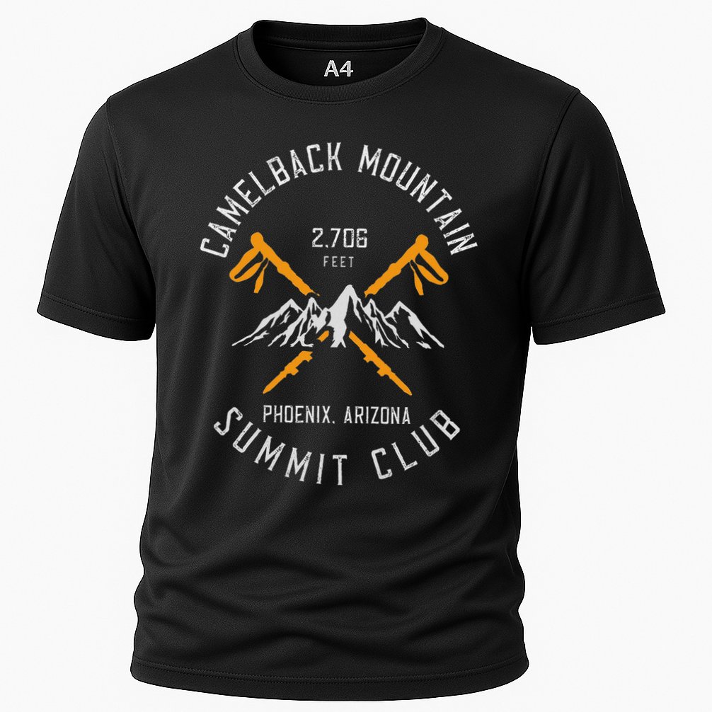 Camelback Mountain Hiking Phoenix Arizona Cooling Performance Crew T-Shirt