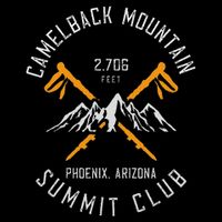Camelback Mountain Hiking Phoenix Arizona Womens T-Shirt