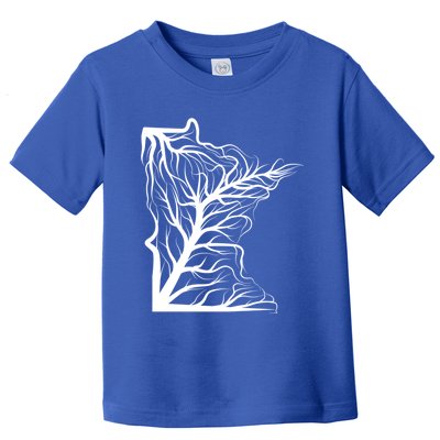 Cool Minnesota Home State Roots Gift Toddler T-Shirt