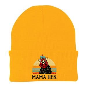 Chickenshirt Mama Hen Mother Day Gift Funny Farm Mom Women Knit Cap Winter Beanie