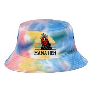 Chickenshirt Mama Hen Mother Day Gift Funny Farm Mom Women Tie Dye Newport Bucket Hat