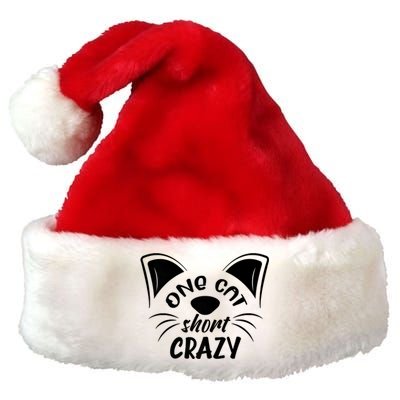 Cat Mom Happy Mother Day For Cat Lover Gifts Premium Christmas Santa Hat