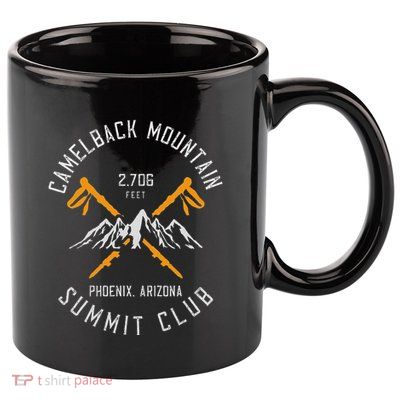 Camelback Mountain Hiking Phoenix Arizona 11oz C Handle Ceramic Mug