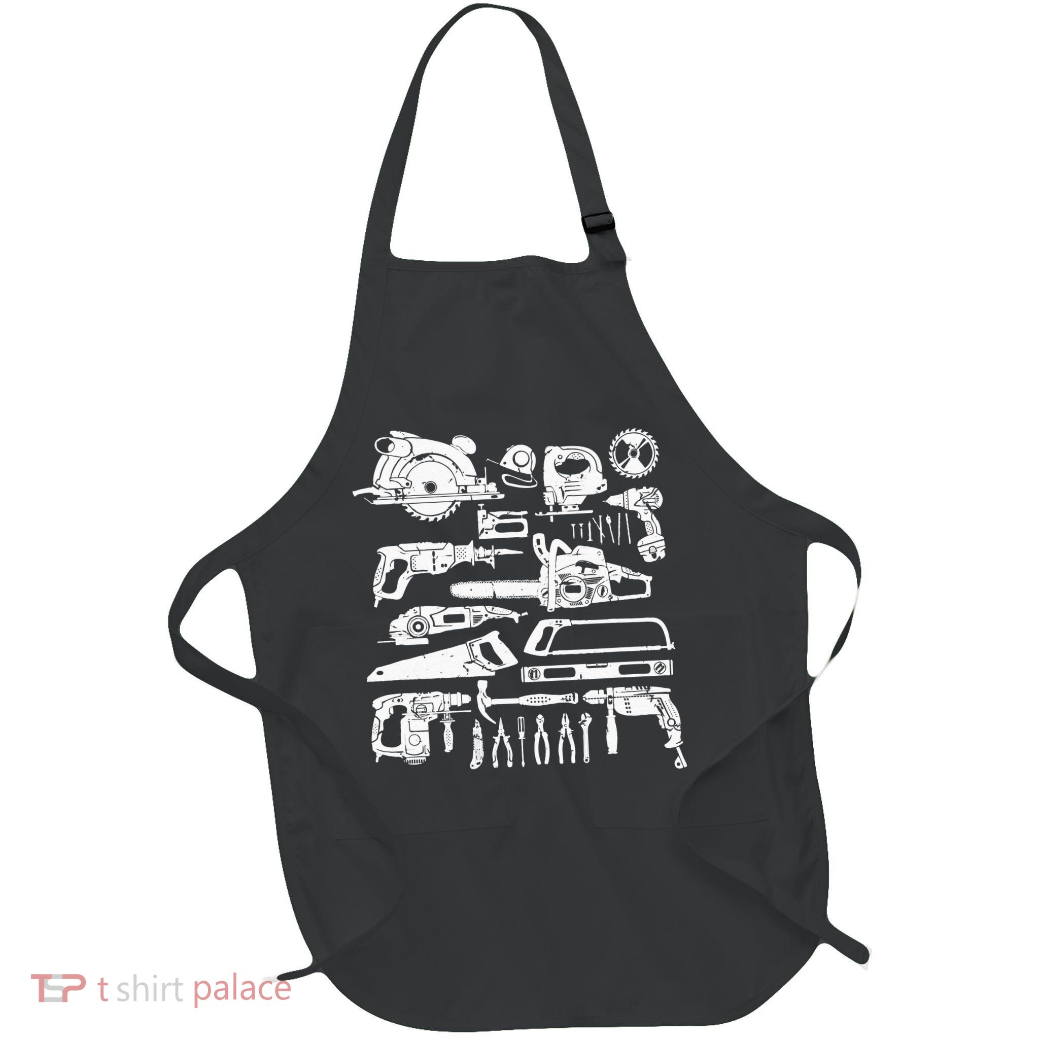 Carpenter Mechanic Hand Power Tool Saw Handyman Woodworker Apron