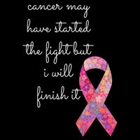 Cancer May Have Started The Fight But I Will Finish It Gift Impact Tech Backpack