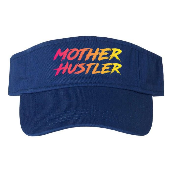 Cool Mother Hustler Humble Money Cash Gift Valucap Bio-Washed Visor