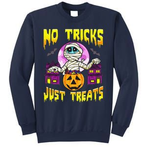 Cute Mummy Halloween No Tricks Just Treats Spooky Costume Sweatshirt