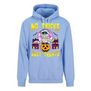 Cute Mummy Halloween No Tricks Just Treats Spooky Costume Unisex Surf Hoodie