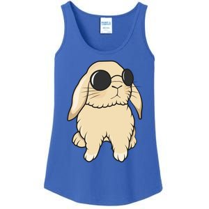 Cute Mini Holland Lop Bunny Rabbit Lover Sunglasses Easter Gift Ladies Essential Tank