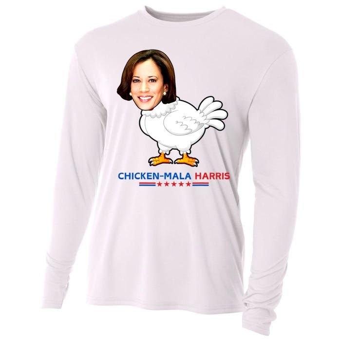 Chicken Mala Harris President Kamala Harris 2024 Cooling Performance Long Sleeve Crew