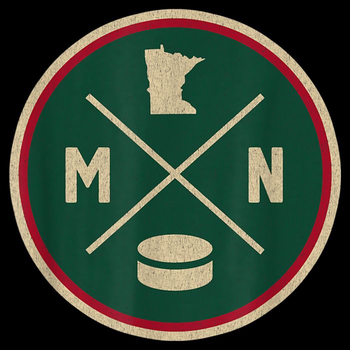 Classic Minnesota Hockey MN Outline Impact Tech Backpack