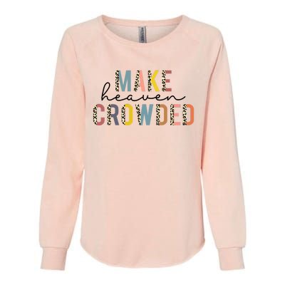 Christian Make Heaven Crowded Leopard Womens California Wash Sweatshirt