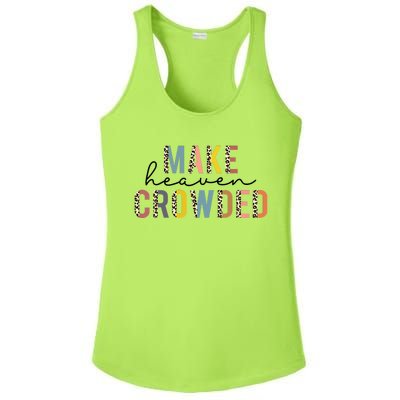 Christian Make Heaven Crowded Leopard Ladies PosiCharge Competitor Racerback Tank