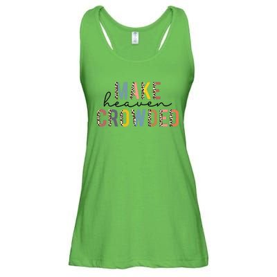 Christian Make Heaven Crowded Leopard Ladies Essential Flowy Tank