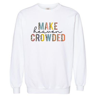 Christian Make Heaven Crowded Leopard Garment-Dyed Sweatshirt