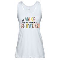Christian Make Heaven Crowded Leopard Ladies Essential Flowy Tank