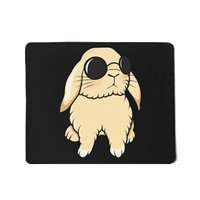 Cute Mini Holland Lop Bunny Rabbit Lover Sunglasses Easter Mousepad