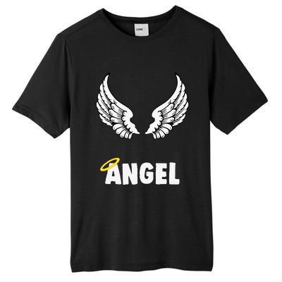 Couple Matching Halloween Costumes Angel Tall Fusion ChromaSoft Performance T-Shirt