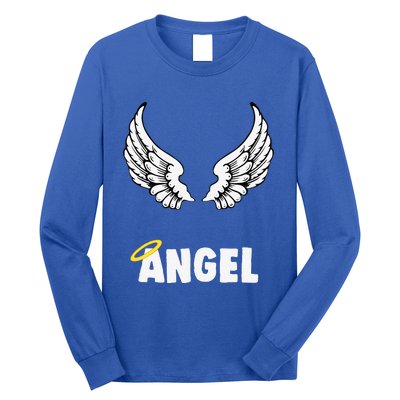 Couple Matching Halloween Costumes Angel Long Sleeve Shirt