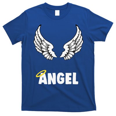 Couple Matching Halloween Costumes Angel T-Shirt