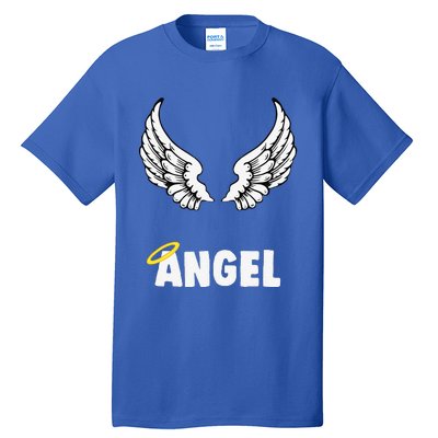 Couple Matching Halloween Costumes Angel Tall T-Shirt