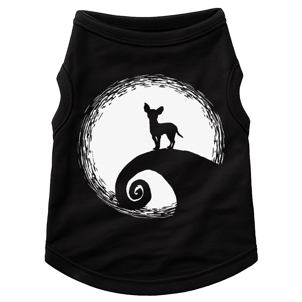 Chihuahua Moon Halloween Costume for Dog Lovers Doggie Tank