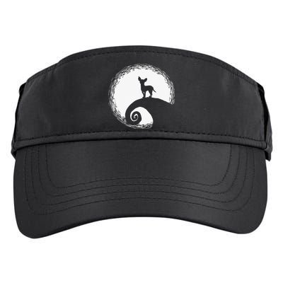 Chihuahua Moon Halloween Costume for Dog Lovers Adult Drive Performance Visor