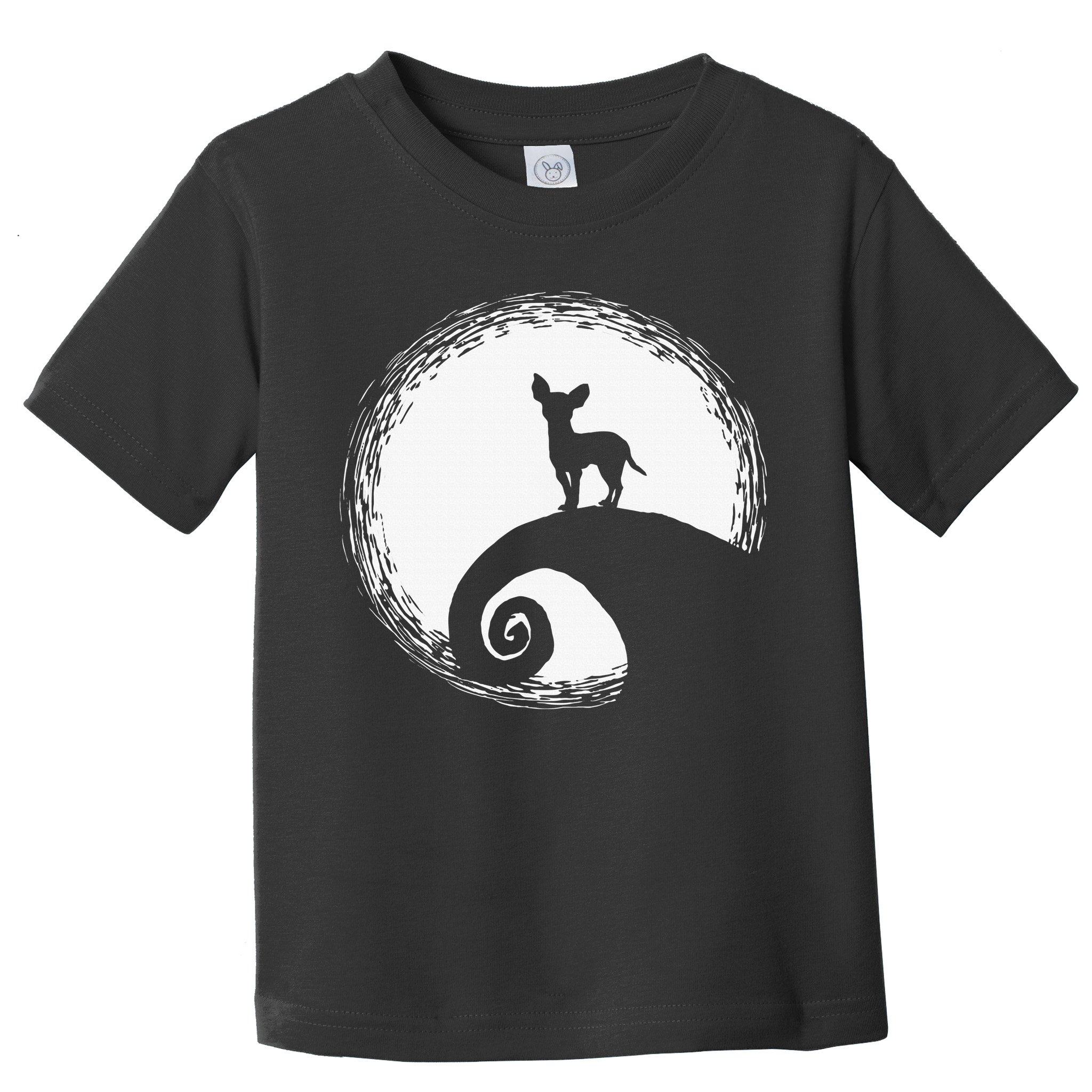Chihuahua Moon Halloween Costume for Dog Lovers Toddler T-Shirt