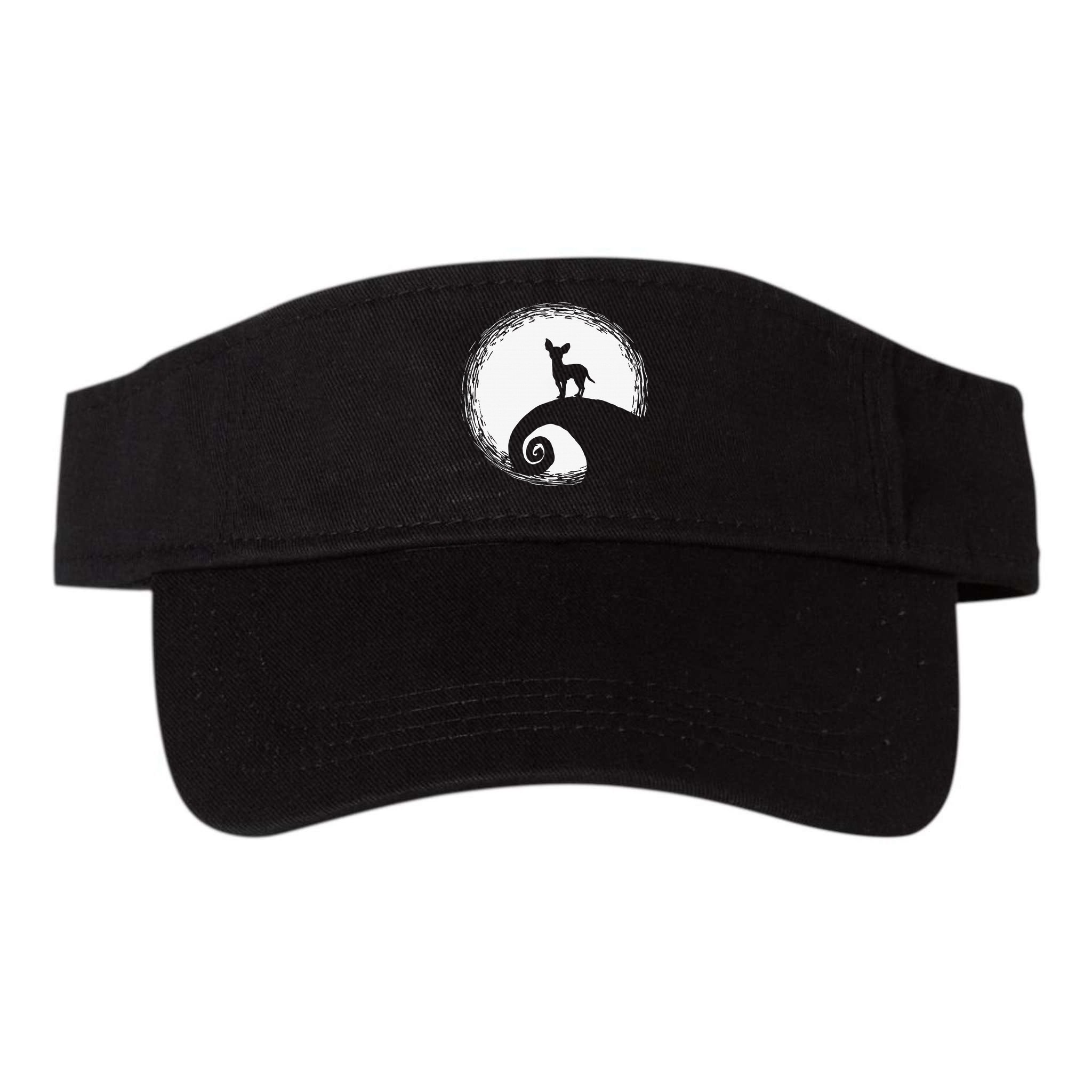Chihuahua Moon Halloween Costume for Dog Lovers Visor