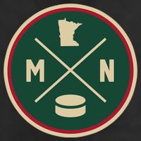 Classic Minnesota Hockey MN Outline 7 Panel Mesh Trucker Snapback Hat